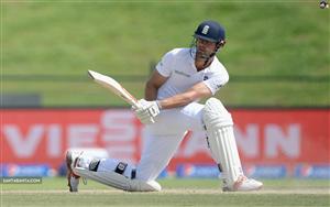 The consistent English opening batsman, Alastair Cook